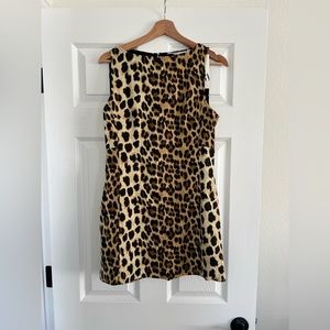 NEVER WORD ZARA leopard dress